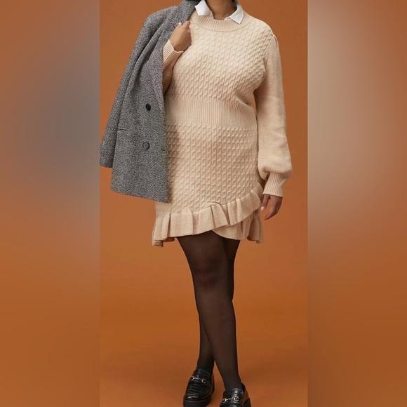 Anthropologie Dresses & Skirts - SOLD ✨✨✨NWT Sweater dress from Anthropology, 2X